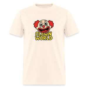Clown World Funny Rebrand Men's T-Shirt - natural