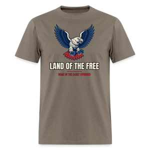 Land of the Free Eagle Classic T-Shirt - safari