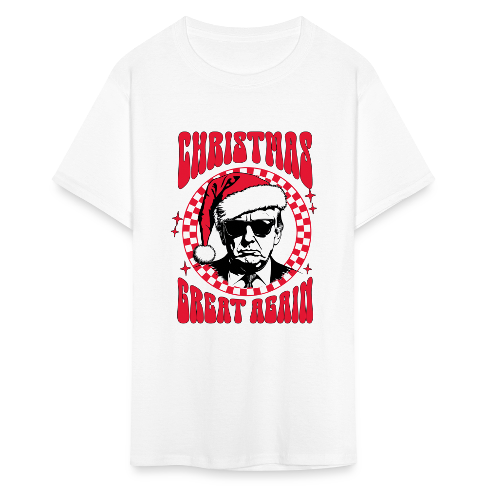 Christmas Great Again Unisex Classic T-Shirt - white