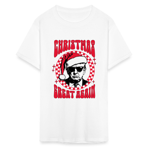 Christmas Great Again Unisex Classic T-Shirt - white