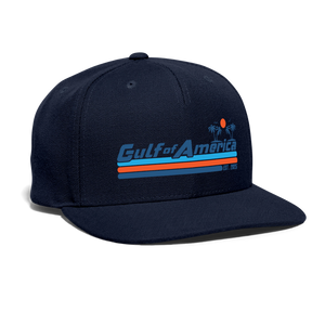 Gulf of America Snapback Baseball Cap - navy