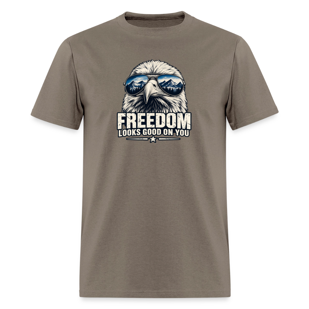 Freedom Looks Good on You Classic T-Shirt - safari