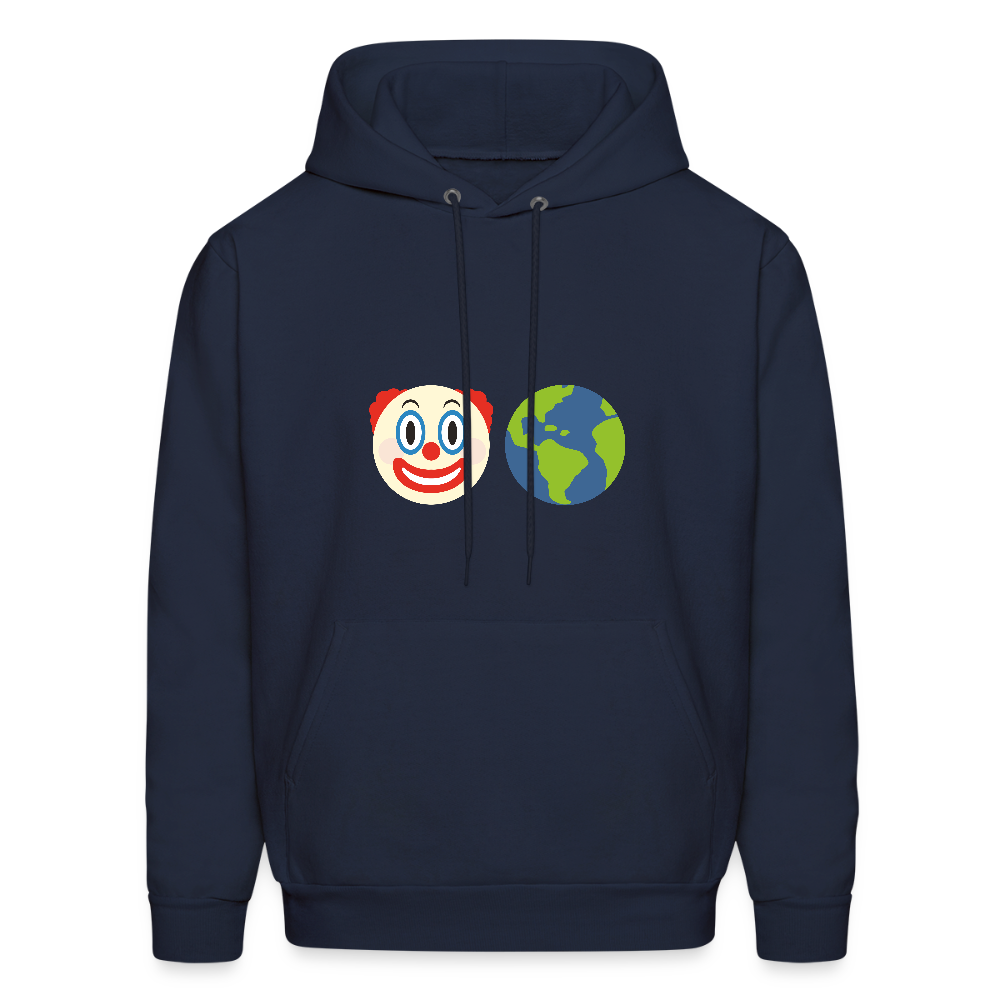 Clown World Men's Hoodie - navy
