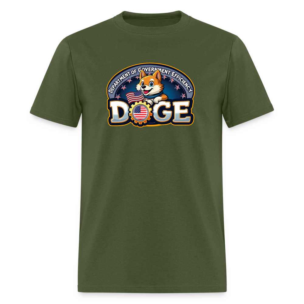 (DOGE) Department of Government Efficiency Classic T-Shirt - military green