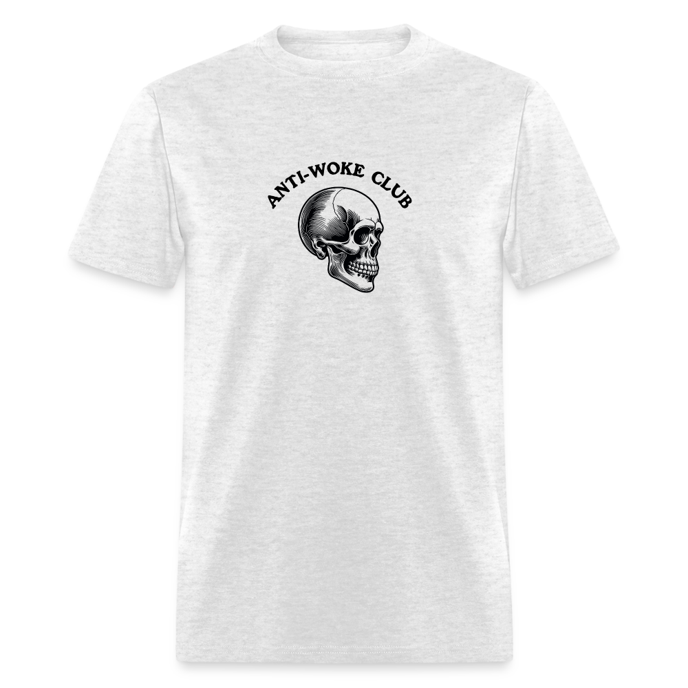 Anti Woke club Unisex Classic T-Shirt - light heather gray