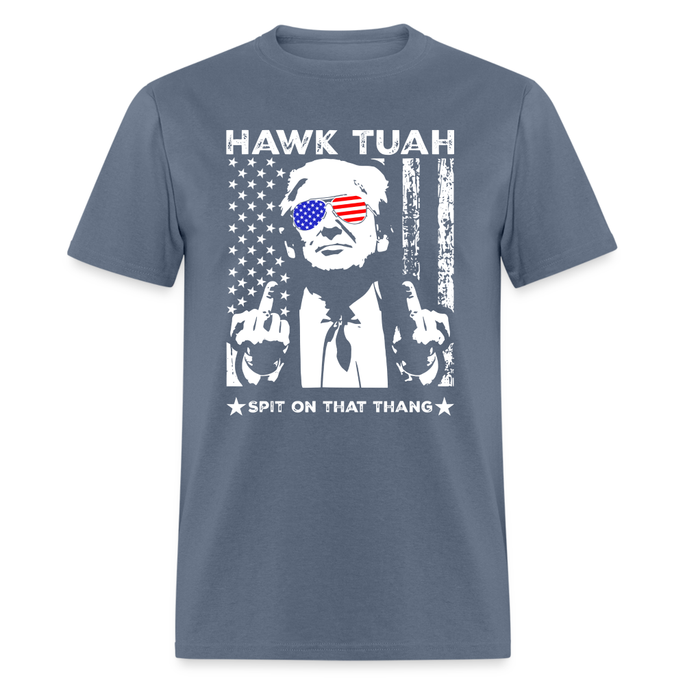 Hawk Tuah - Spit on That Thang Classic T-Shirt - denim