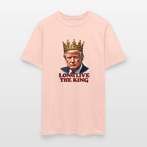 Donald Trump "Long Live The King" Unisex Classic T-Shirt - blush pink 