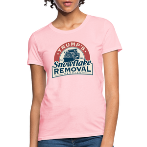 Trump's Snowflake Removal Service Women's T-Shirt - pink