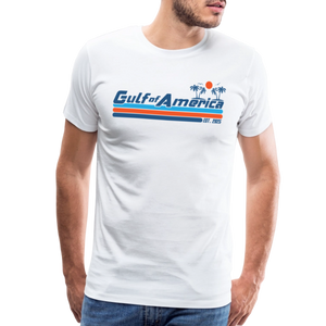 Gulf of America Men's Premium T-Shirt - white