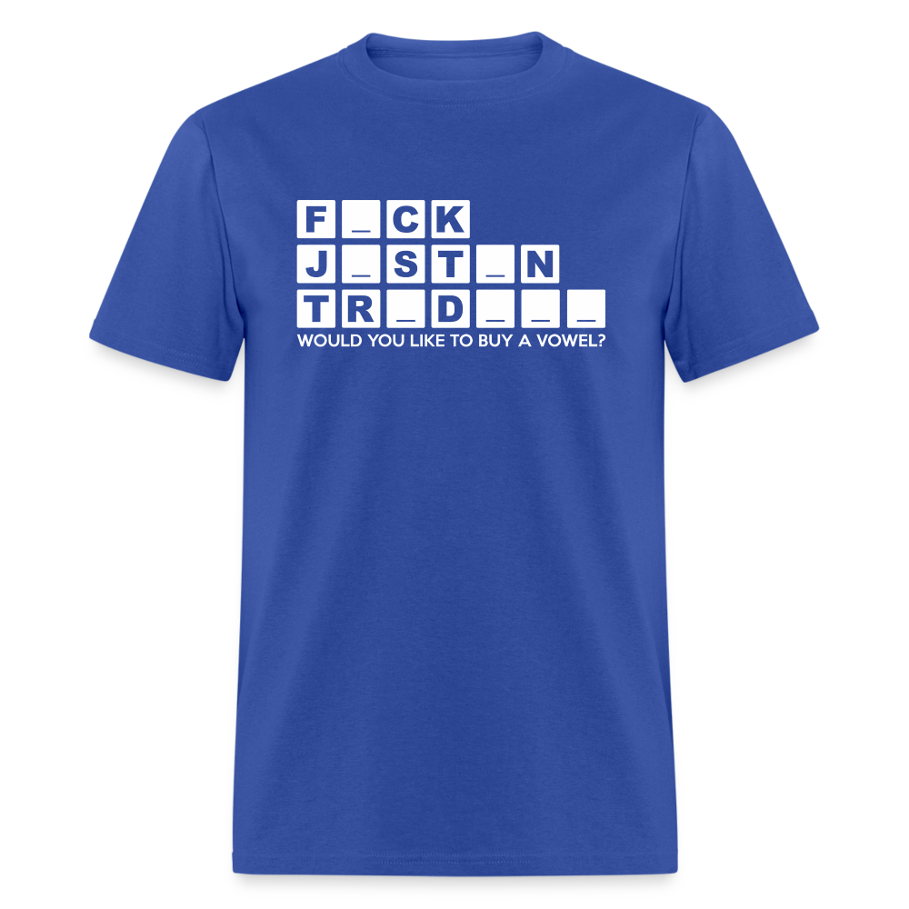 FJT - Would You Like To Buy A Vowel Unisex Classic T-Shirt - royal blue