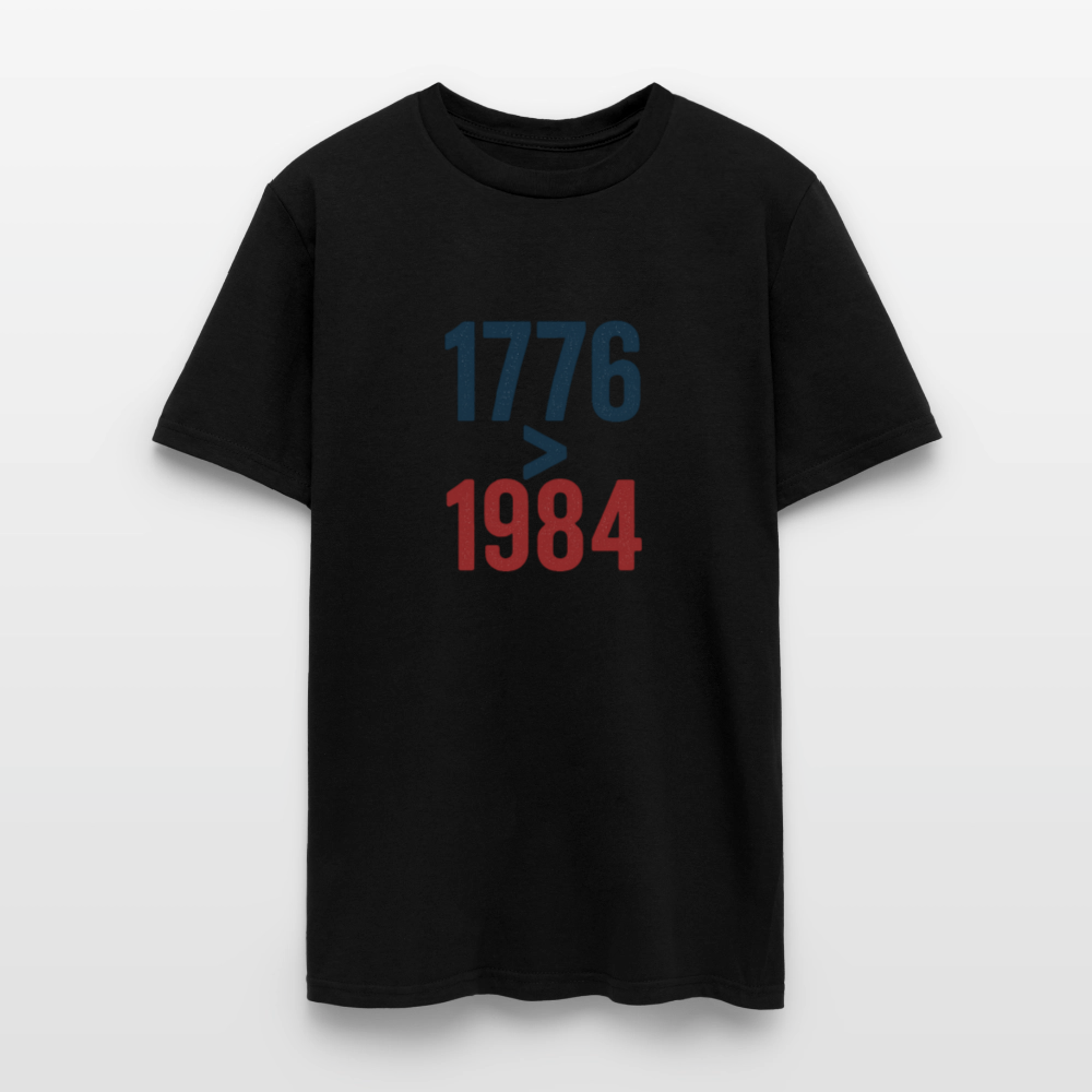 1776 > 1984 Men's T-Shirt - black