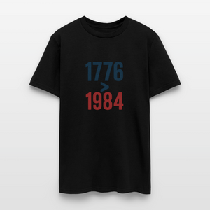 1776 > 1984 Men's T-Shirt - black