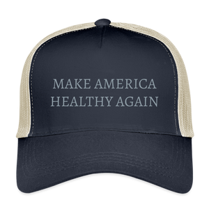 Make America Healthy Again Trucker Cap - pacific/oyster