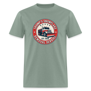 Trump's Snowflake Removal Service (Retro 2024) Unisex Classic T-Shirt - sage