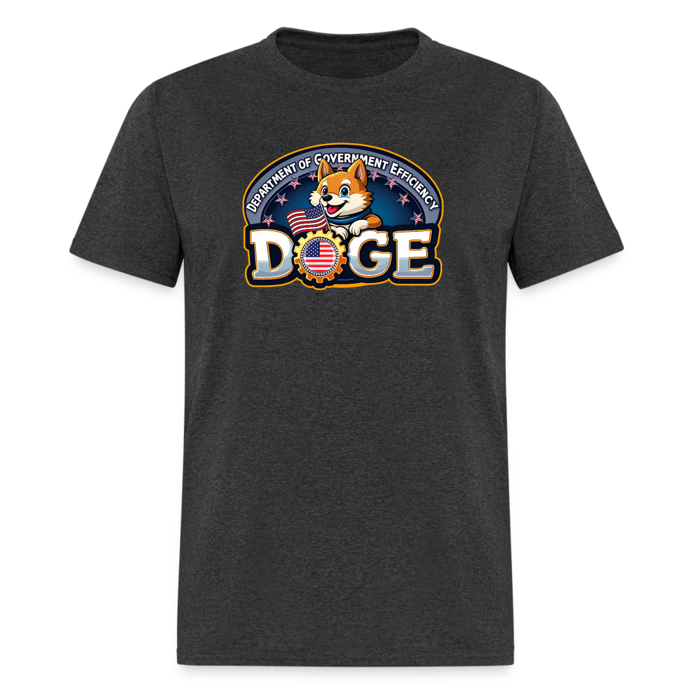 (DOGE) Department of Government Efficiency Classic T-Shirt - heather black