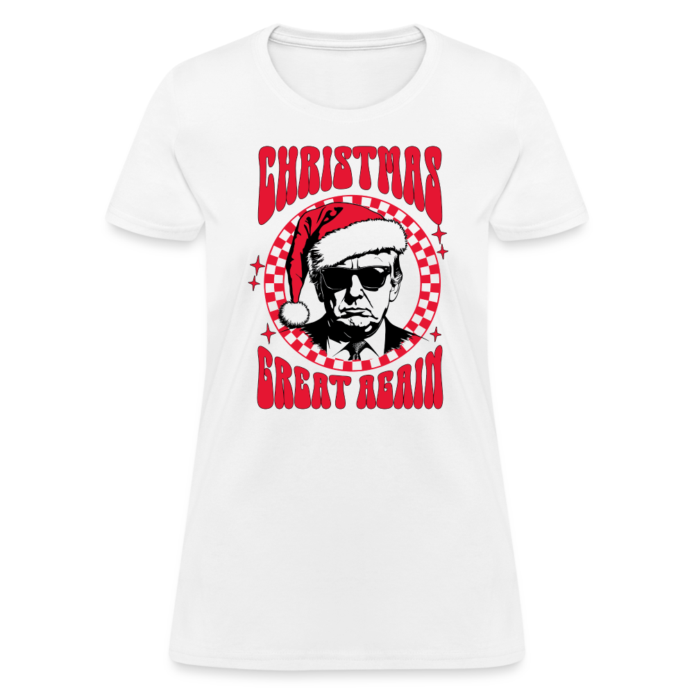 Christmas Great Again Women's T-Shirt - white