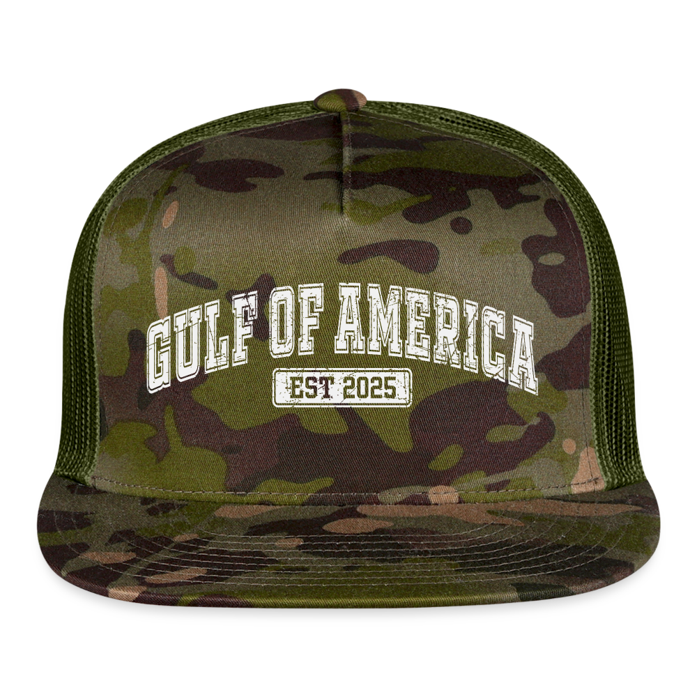 Gulf of America V3 Trucker Hat - MultiCam\green