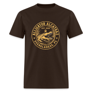 Alligator Alcatraz Men's Classic T-Shirt - brown