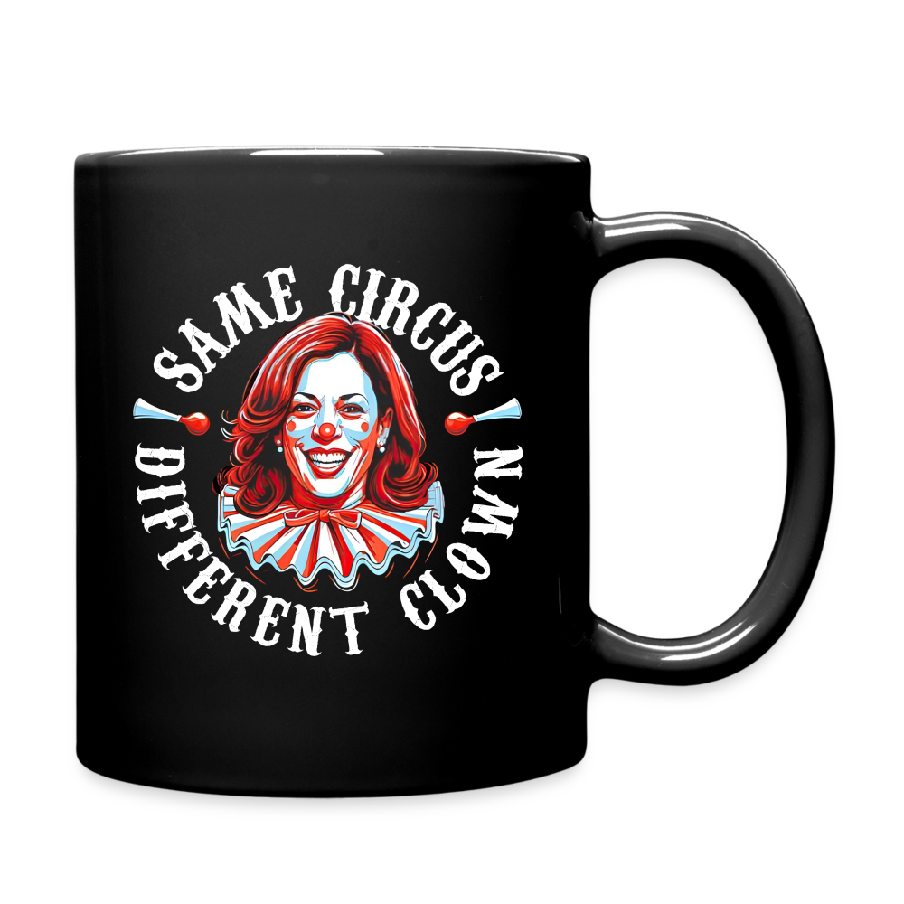 Same Circus Different Clown V2 Full Color Mug - black