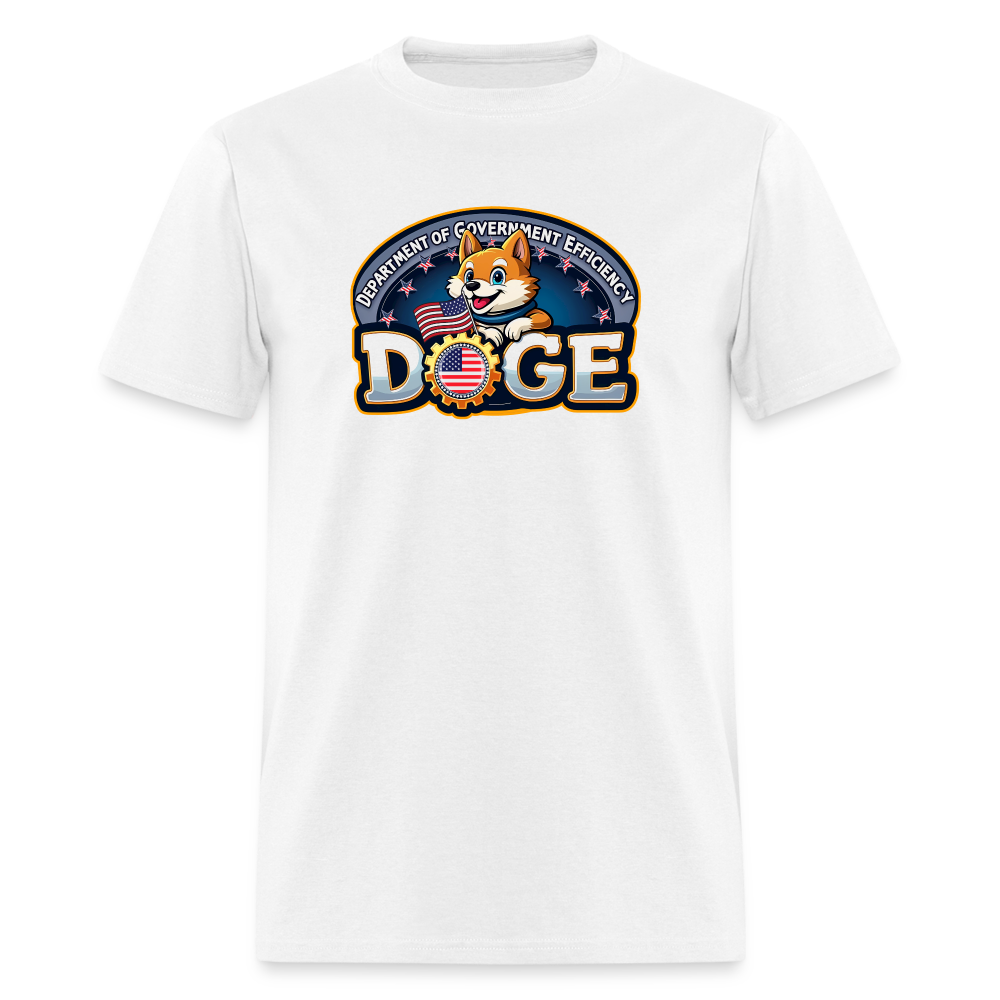 (DOGE) Department of Government Efficiency Classic T-Shirt - white