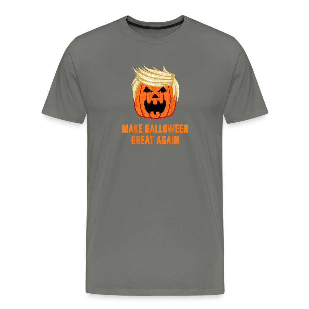 Make Halloween Great Again Men's Premium T-Shirt - asphalt gray