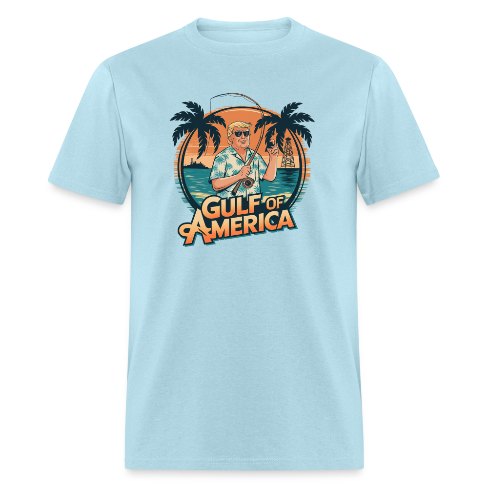 Gulf of America Trump Fishing Unisex Classic T-Shirt - powder blue