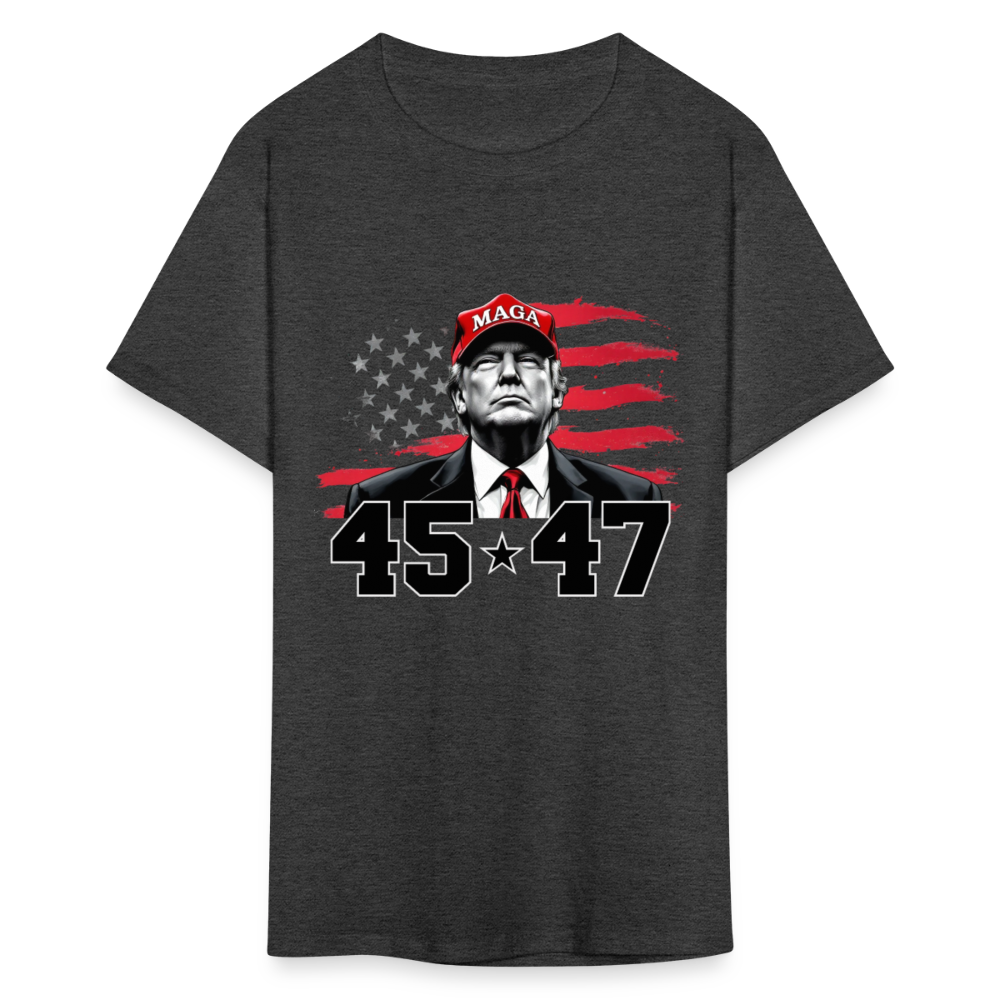 45 47 Trump Men's Classic T-Shirt - heather black