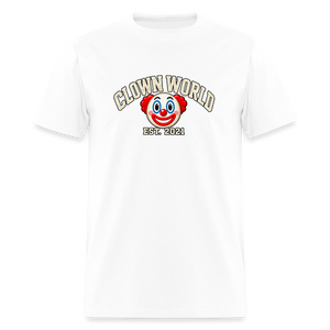 Clown World Est. 2021 Classic T-Shirt - white