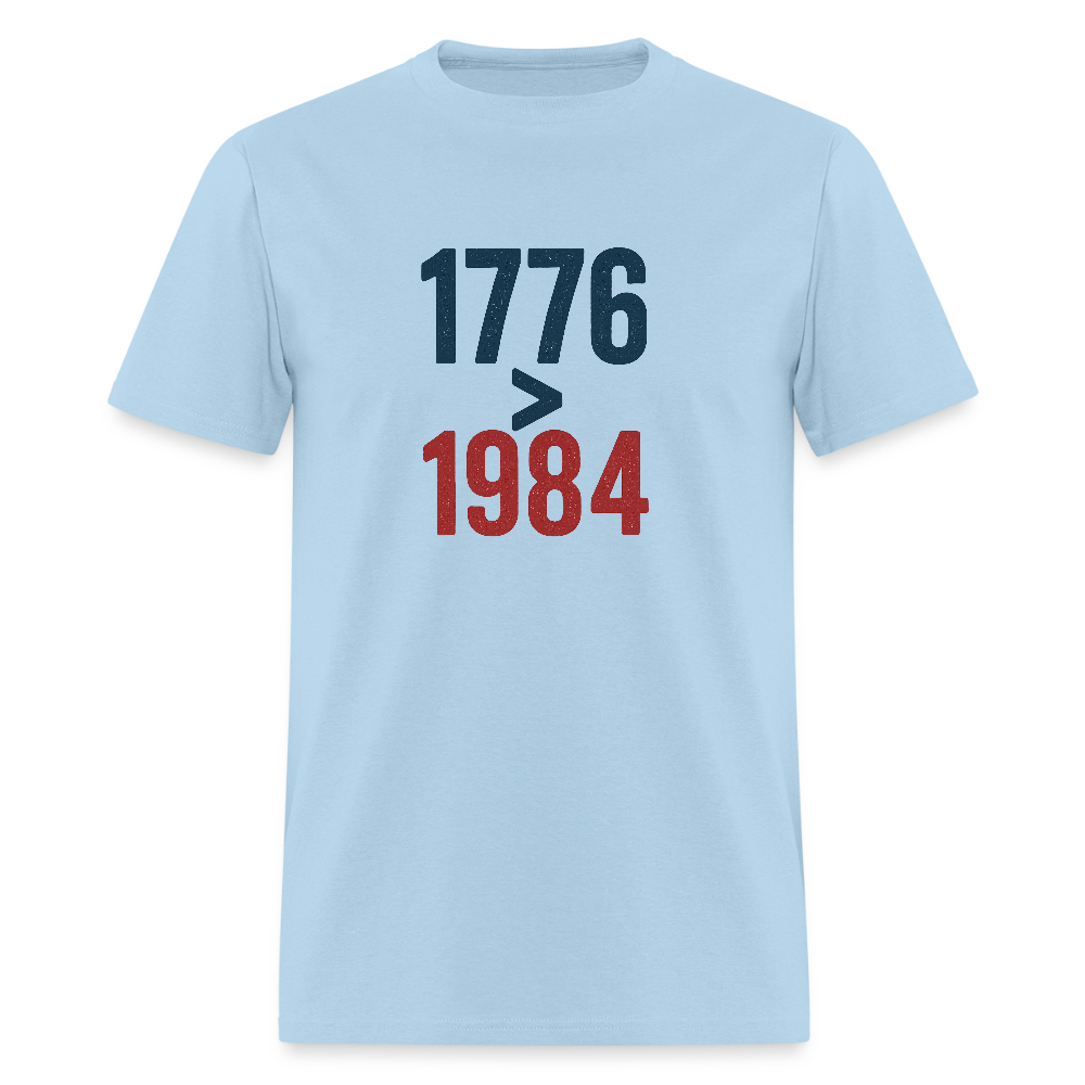 1776 > 1984 Men's T-Shirt - powder blue