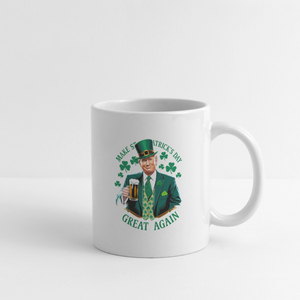 Make St. Patrick's Day Great Again Coffee/Tea Mug - white