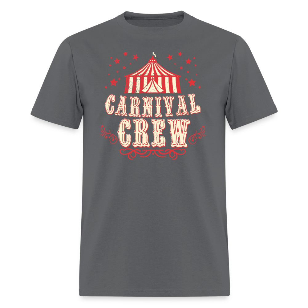 Carnival Crew Circus Tent Classic T-Shirt - charcoal