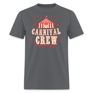 Carnival Crew Circus Tent Classic T-Shirt - charcoal