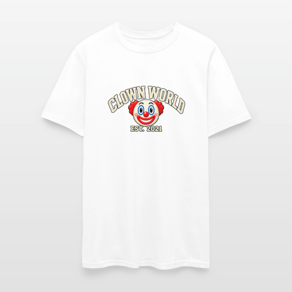 Clown World Est. 2021 Classic T-Shirt - white