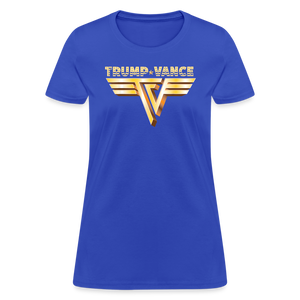 Trump/Vance Women's T-Shirt - royal blue