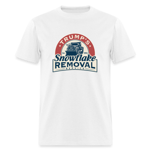 Trump's Snowflake Removal Service Classic T-Shirt - white