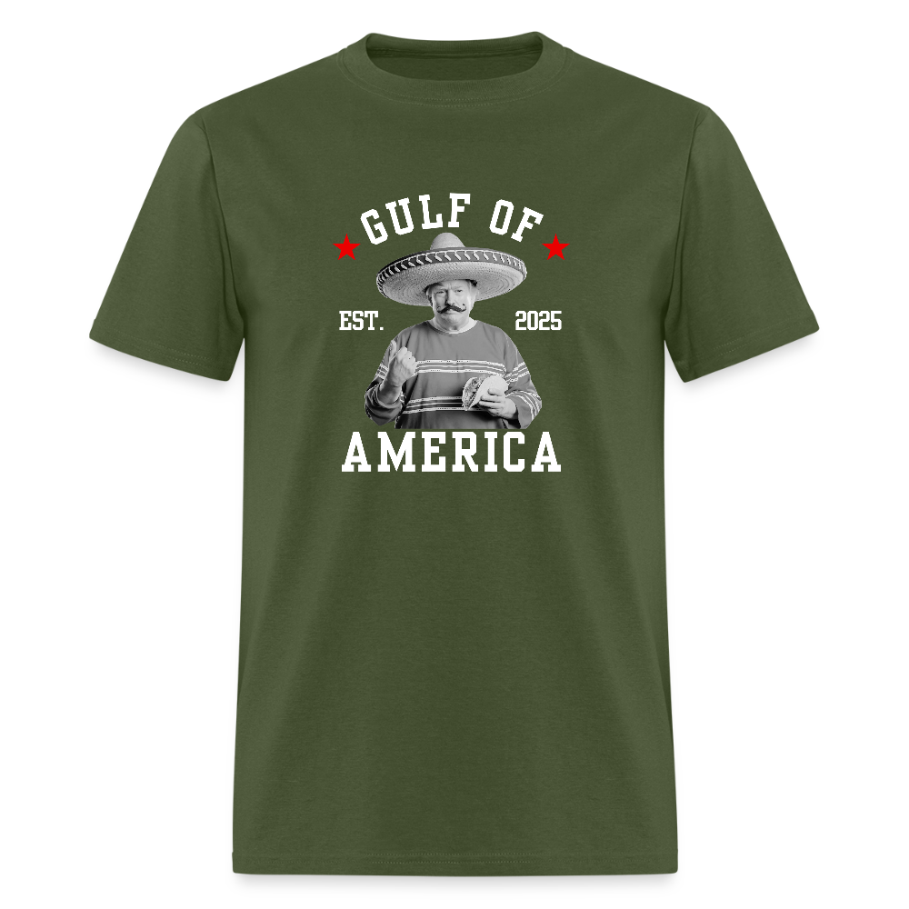 Gulf of America Mexican Trump Funny Unisex Classic T-Shirt - military green