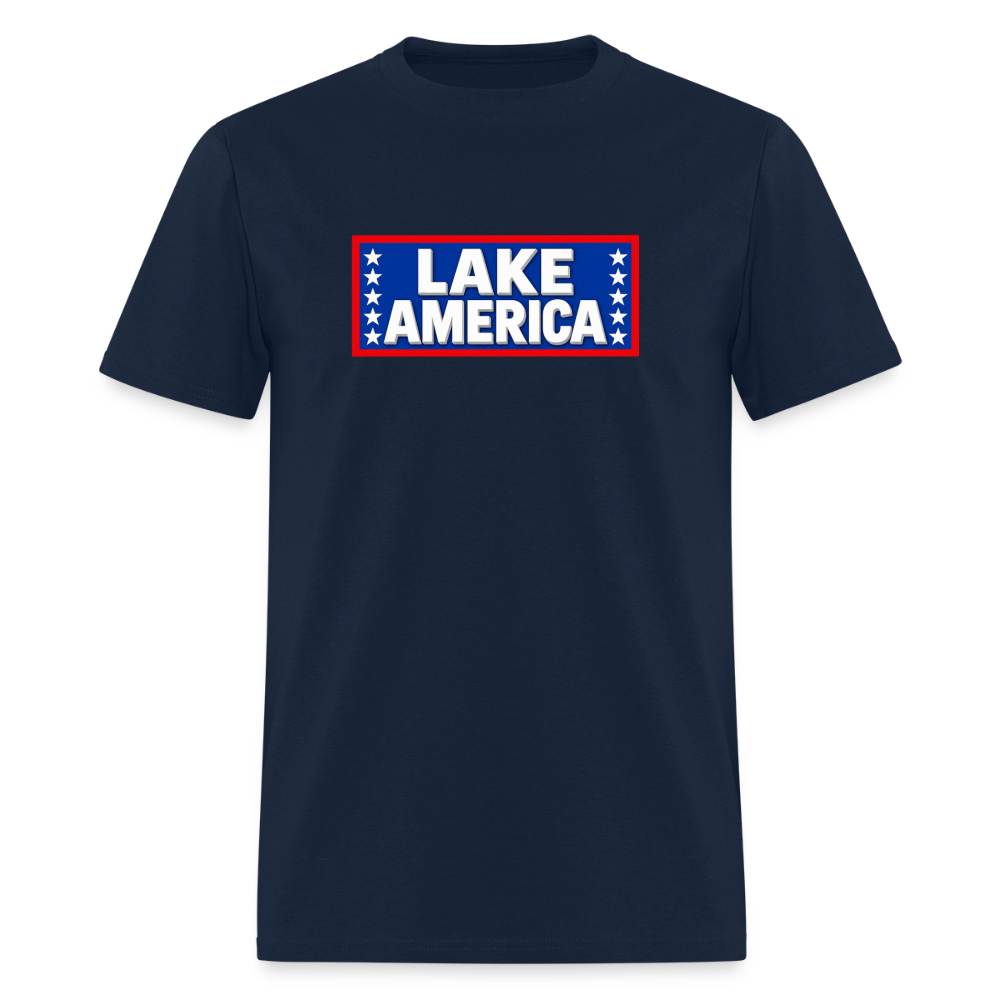 Lake America T-Shirt Men's T-Shirt - navy