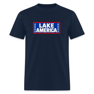 Lake America T-Shirt Men's T-Shirt - navy