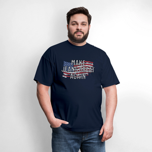 Make Jeans Great Again Unisex Classic T-Shirt - navy