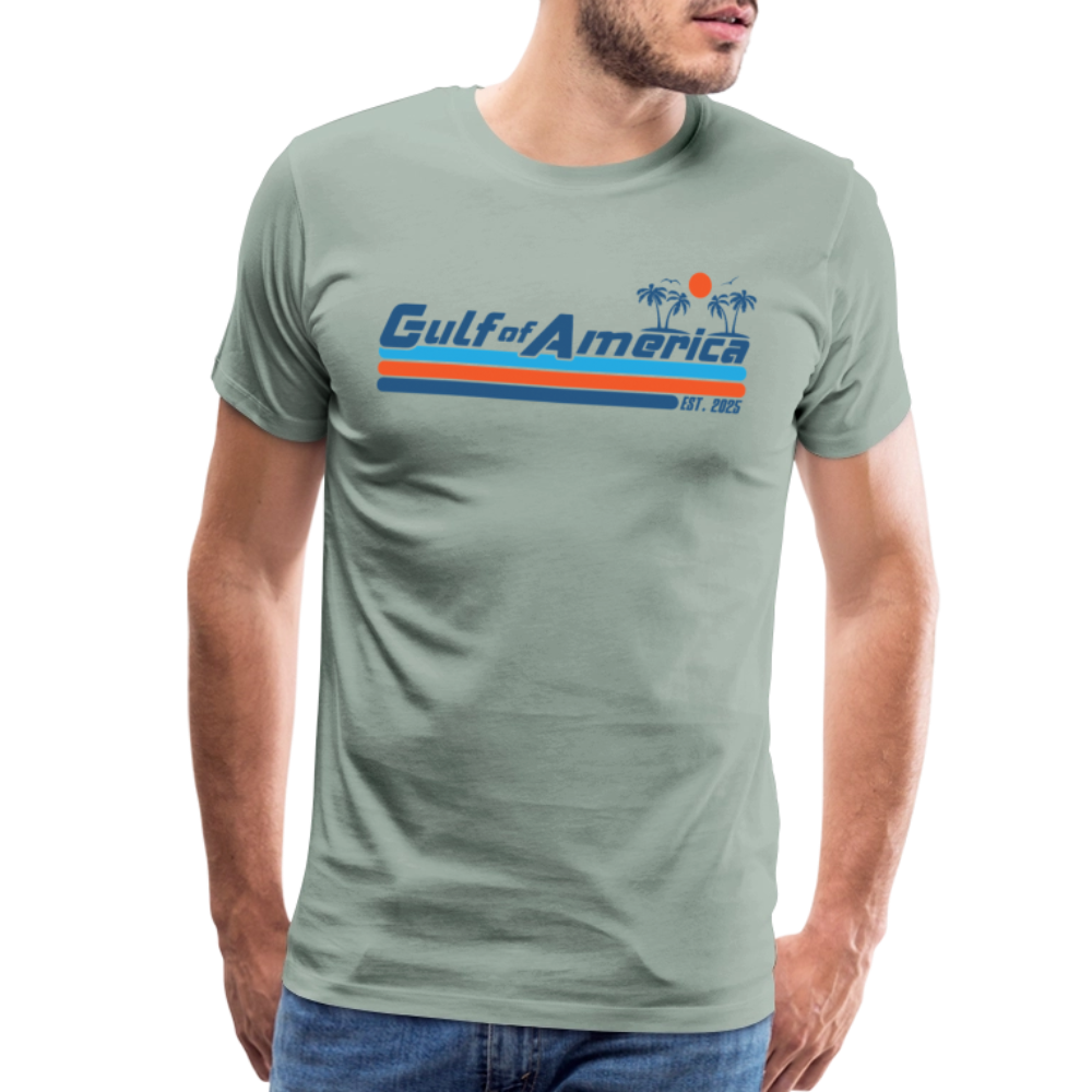 Gulf of America Men's Premium T-Shirt - steel green