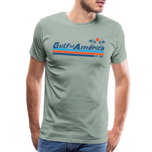 Gulf of America Men's Premium T-Shirt - steel green