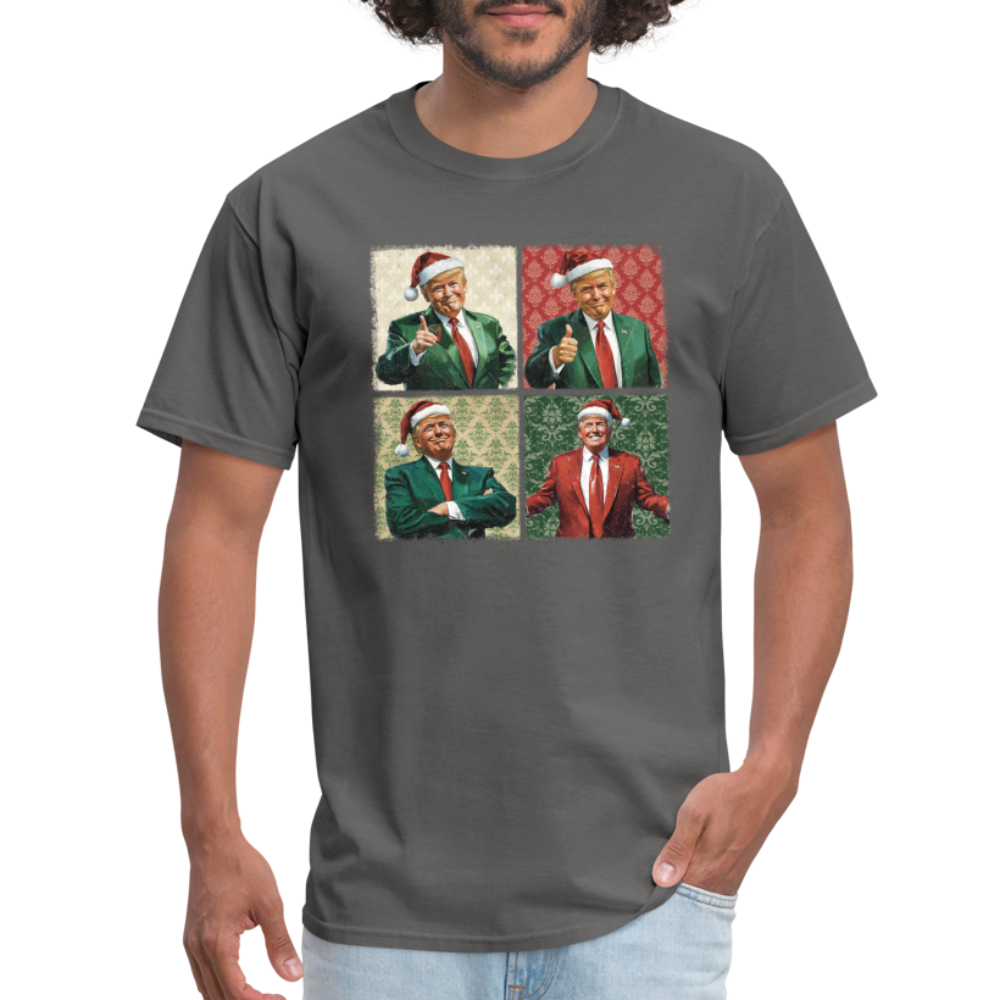 Trump Christmas Unisex Classic T-Shirt - charcoal