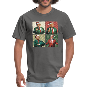 Trump Christmas Unisex Classic T-Shirt - charcoal