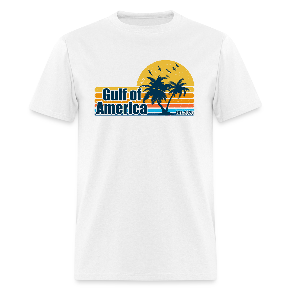 Gulf of America v3 Unisex Classic T-Shirt - white