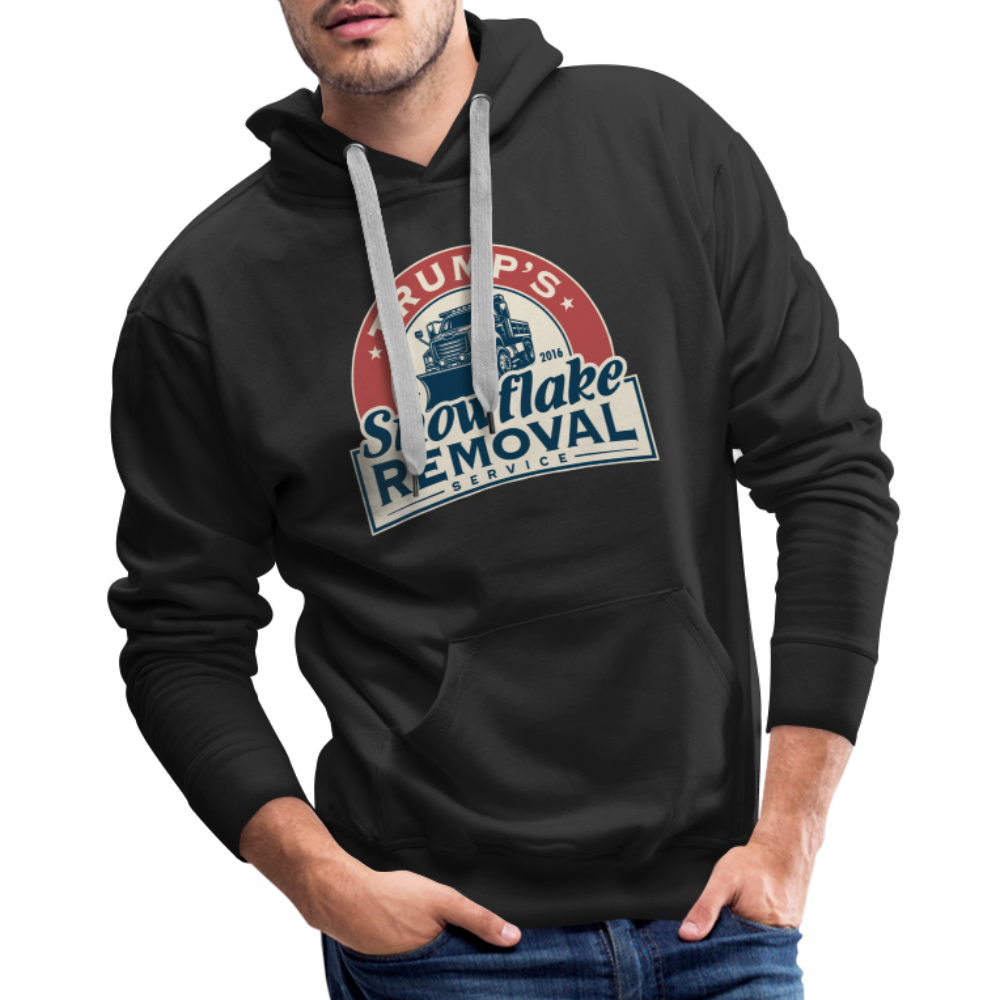 Trump's Snowflake Removal Service Men’s Premium Hoodie - black