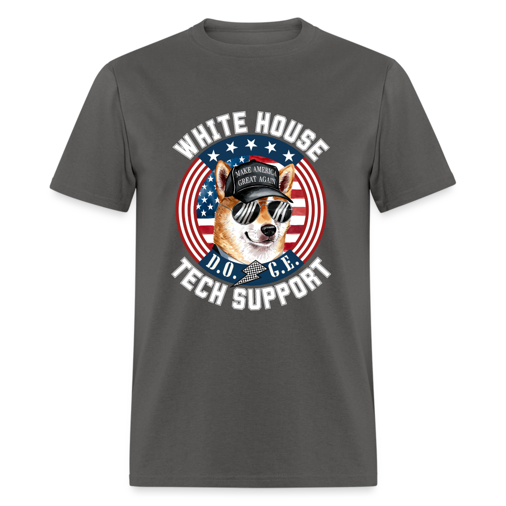 DOGE - 	 White House Tech Support Unisex Classic T-Shirt - charcoal