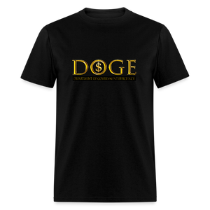 DOGE Department of Government Efficiency Classic T-Shirt - black