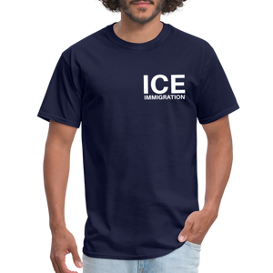 ICE Immigration Unisex Classic T-Shirt - navy