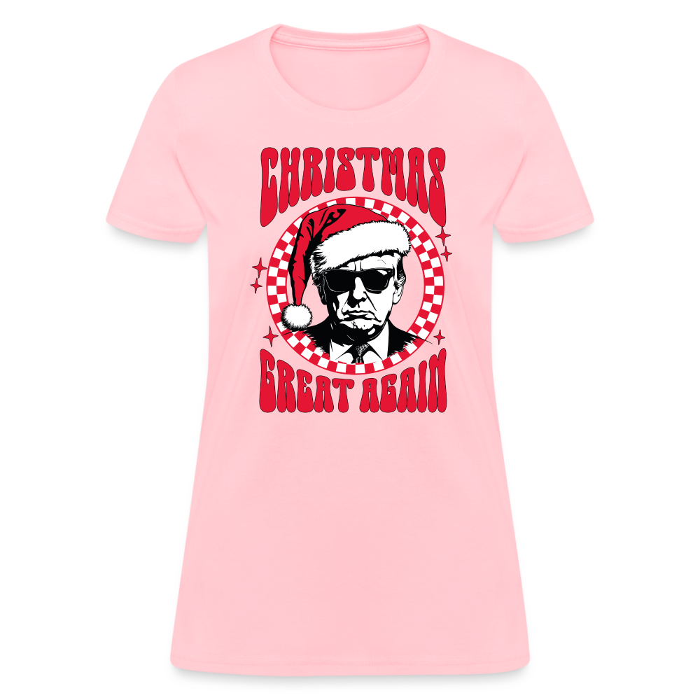 Christmas Great Again Women's T-Shirt - pink