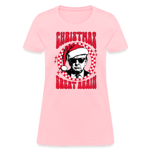 Christmas Great Again Women's T-Shirt - pink